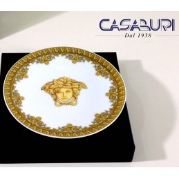 Versace Baroque Bianco Piattino 10 cm