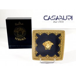 Versace Baroque Nero Coppetta Quadrata 12 cm