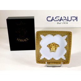 Versace Baroque Bianco Coppetta Quadrata 12 cm