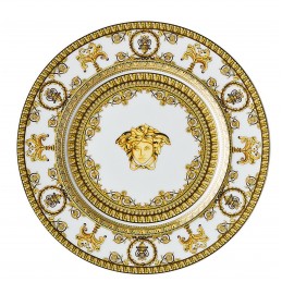 Versace Baroque Bianco Piatto Piano 18 cm
