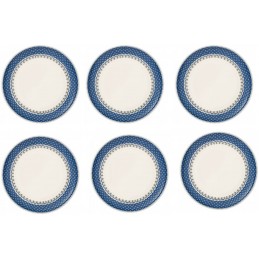 Villeroy & Boch Casale Blu Flat Plate 27 cm Set 6 Pcs