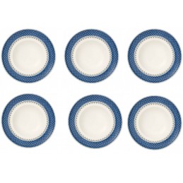 Villeroy & Boch Casale Blu Deep Plate 25 cm Set 6 Pcs
