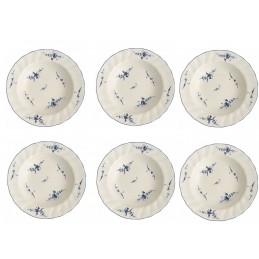 Villeroy & Boch Vieux Luxembourg Set 6 Piatti Fondi 23 cm