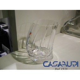 Colle Cristalleria Set 6 Bicchieri Old Fashioned Drop+Secchiello Drop