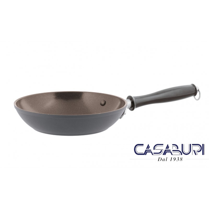 Sambonet Padella Antiaderente 20 cm 1965 Vintage Quarzo Nero