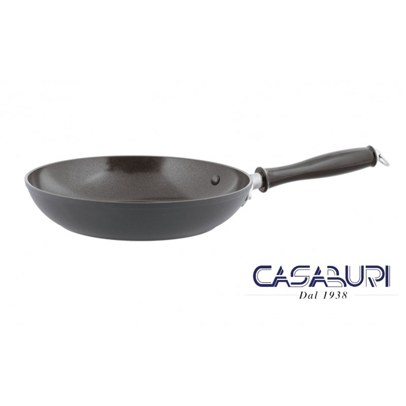 Sambonet Padella Antiaderente 20 cm 1965 Vintage Quarzo Nero