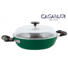 Sambonet Padella Antiaderente 20 cm 1965 Vintage Quarzo Nero