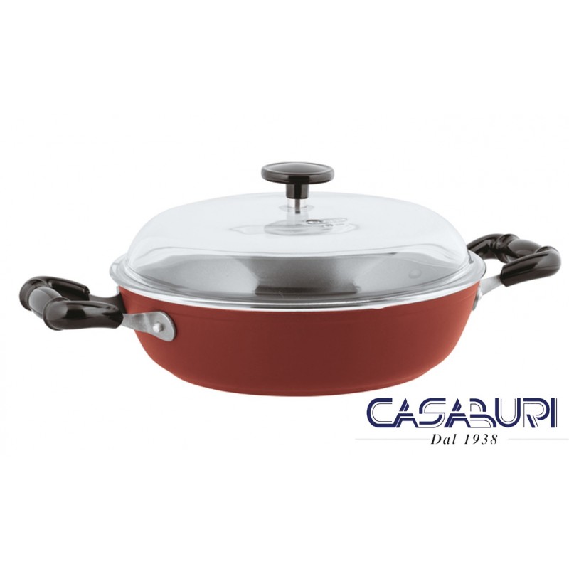 Sambonet Padella Antiaderente 20 cm 1965 Vintage Quarzo Nero