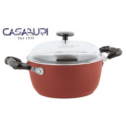 Sambonet Padella Antiaderente 20 cm 1965 Vintage Quarzo Nero