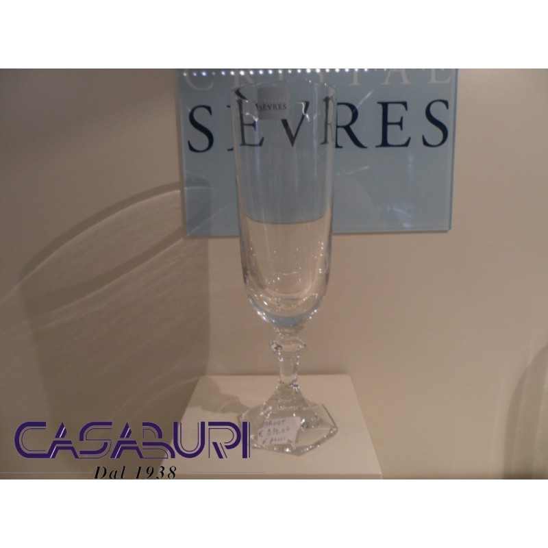 Cristal de Sevres Margot Set 6 Flutes Rif. 50063-617