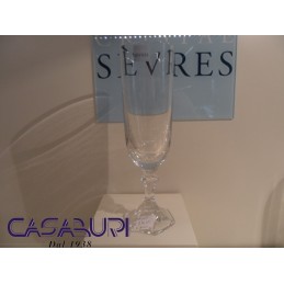 Cristal de Sevres Sologne Set 6 Coppe Champagne Rif. 182818