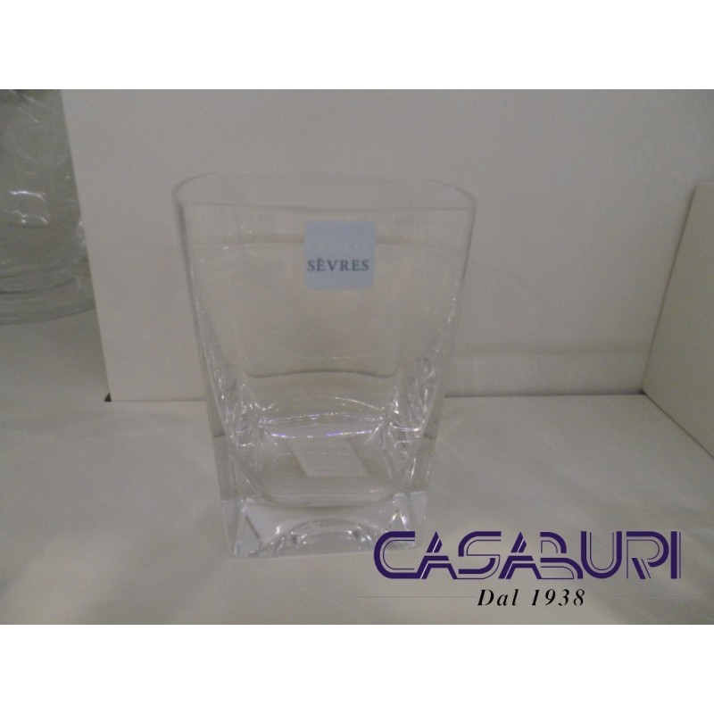 Cristal de Sevres Keos Set 6 Bicchieri Chope à Orangeade