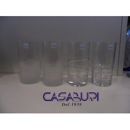 Cristal de Sevres Isba Set 4 Bicchieri Bibita Rif. 55497