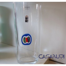Carlo Moretti Vaso I Diversi Vetro di Murano H 32 cm