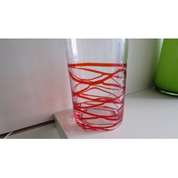 Carlo Moretti Vaso I Diversi Vetro di Murano H 32 cm Rif.224103