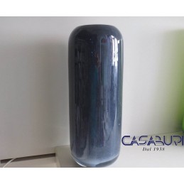 Nason Vaso Alto Grigio in Vetro di Murano Rif.1901