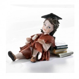 Sibania Pippi Laureata Statuina Manifattura Porcellana Vicentina