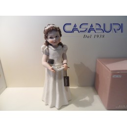 Sibania Prima Comunione 6 Statuina Manifattura Porcellana Vicentina