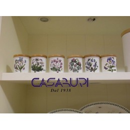 Portmeirion Botanic Garden Set 3 Barattoli Portaspezie 6 cm con cop.