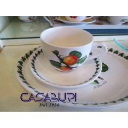 Portmeirion Pomona Set 6 Tazze Jumbo con Piattino PL42000