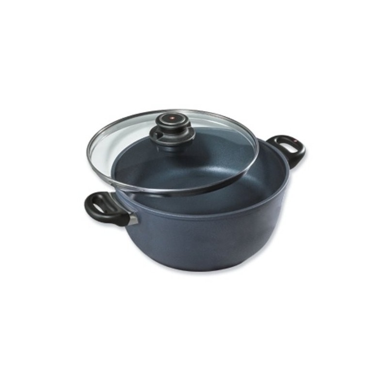 Swiss Diamond Tegame Alto 24 cm con coperchio per Induzione