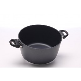 Swiss Diamond Casseruola Alta 24 cm con coperchio per Induzione