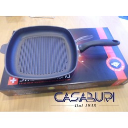 Swiss Diamond Bistecchiera Quadrata bassa 28 cm per Induzione