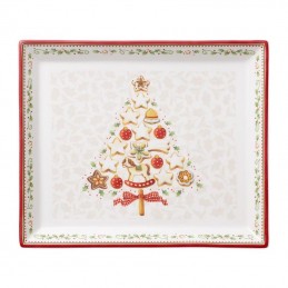 Villeroy & Boch Piatto Pasticceria Rett. Picc. Winter Bakery Delight