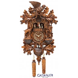 Trenkle Uhren Orologio a Cucu Pezzo di caccia con musica, ballerini