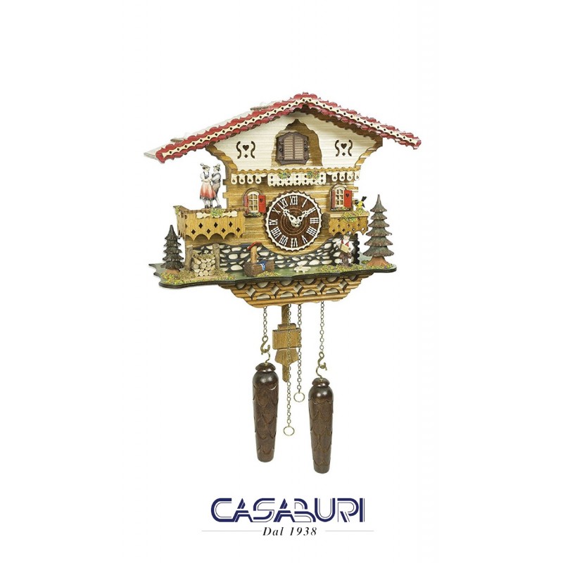 Trenkle Uhren Orologio a Cucu Casa svizzera, ballerini che si girano
