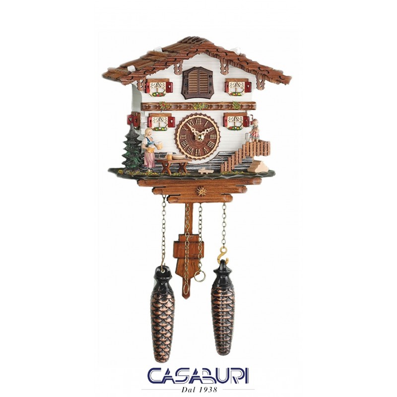 Trenkle Uhren Orologio a Cucu in Legno Casa svizzera con musica 485 QM