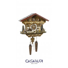 Trenkle Uhren Orologio a Cucu in Legno con musica e movimenti 4221 QM
