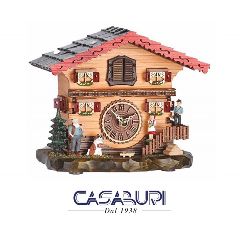Trenkle Uhren Orologio a Cucu in Legno Casa svizzera con musica 487 QM