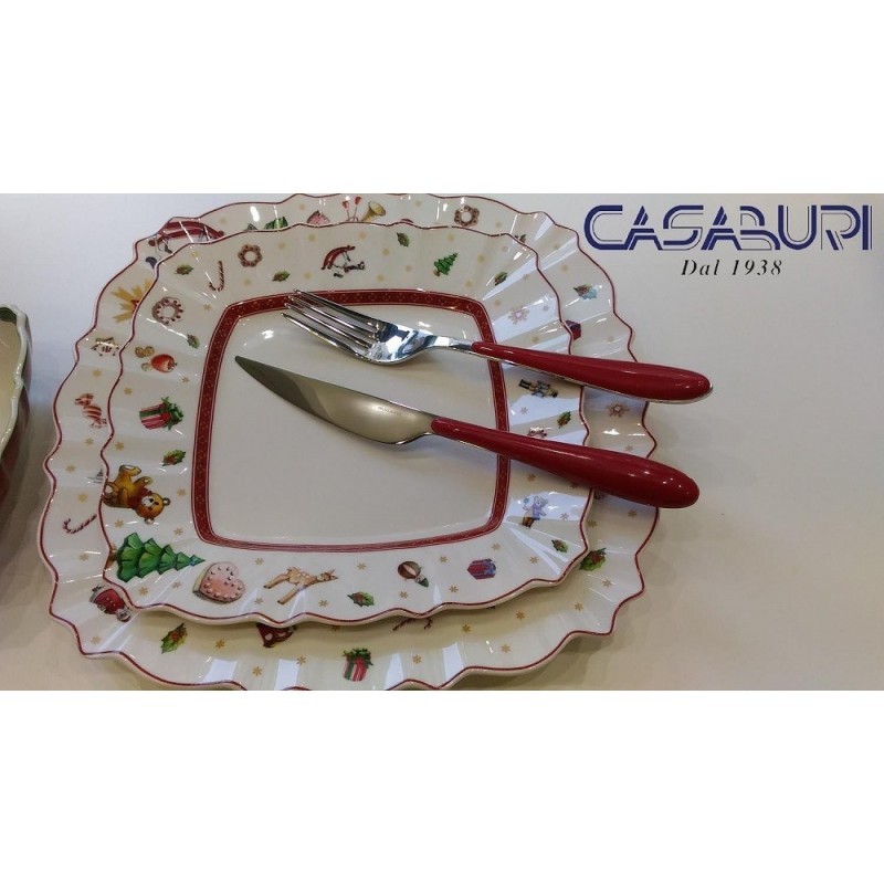 Villeroy & Boch Toy's Delight Servizio Piatti Quadrato 18 Pz