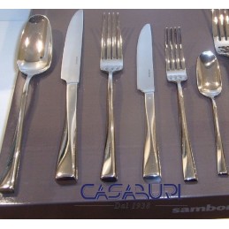 Sambonet Twist Servizio Posate 75 Pz manico cavo orfèvre 52526-76