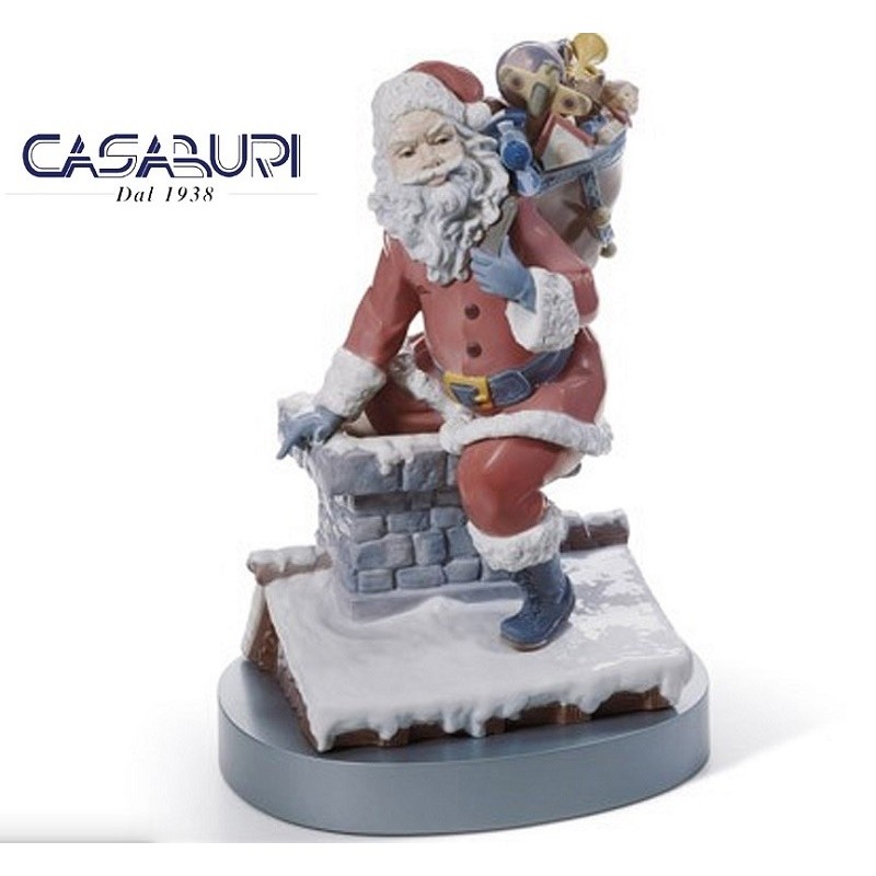 Lladrò Down the Chimney 01001931 Figurine Limited Edition