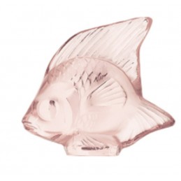 Lalique Pesce Rosa Scultura Cristallo Ref. 3002800