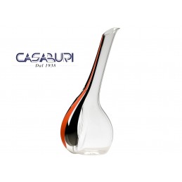 Riedel Decanter Black Tie Touch Striscia Rossa