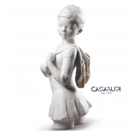 Lladrò My Dance Class (White) 01009301 Figurine