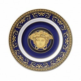 Versace Wall Plate 18 cm Medusa Blue