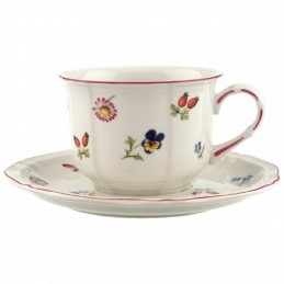 Villeroy & Boch Petite Fleur Tazza Colazione con Piattino Set 6 Pz