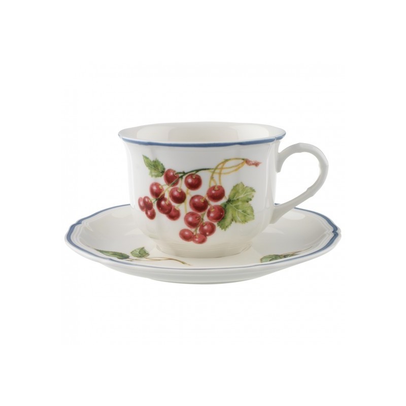Villeroy & Boch Cottage Tazze Colazione con Piattino 6 Pz