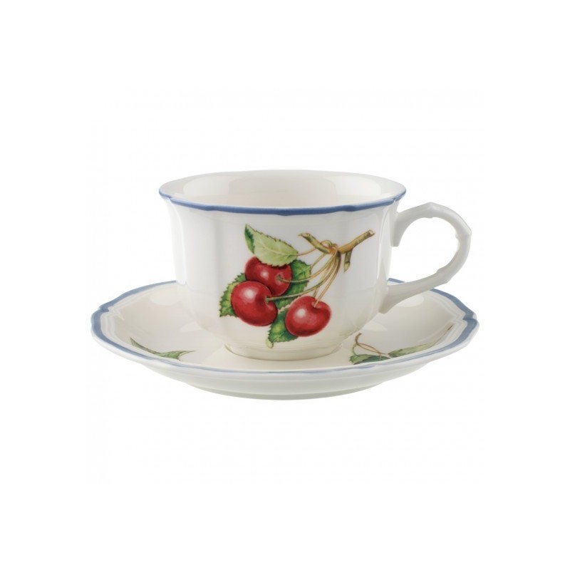 Villeroy & Boch Cottage Tazze Tè con Piattino 6 Pz