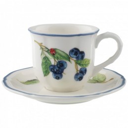 Villeroy & Boch Cottage Tazze Espresso con Piattino 6 Pz