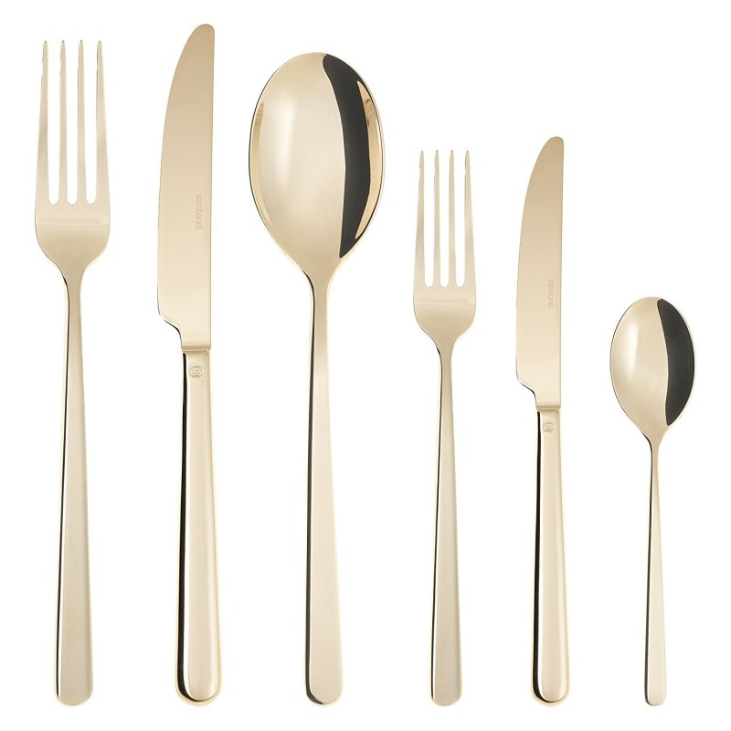 Sambonet Servizio Posate Linear Pvd Champagne 36 Pz