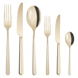 Sambonet Servizio Posate Linear Pvd Champagne 36 Pz