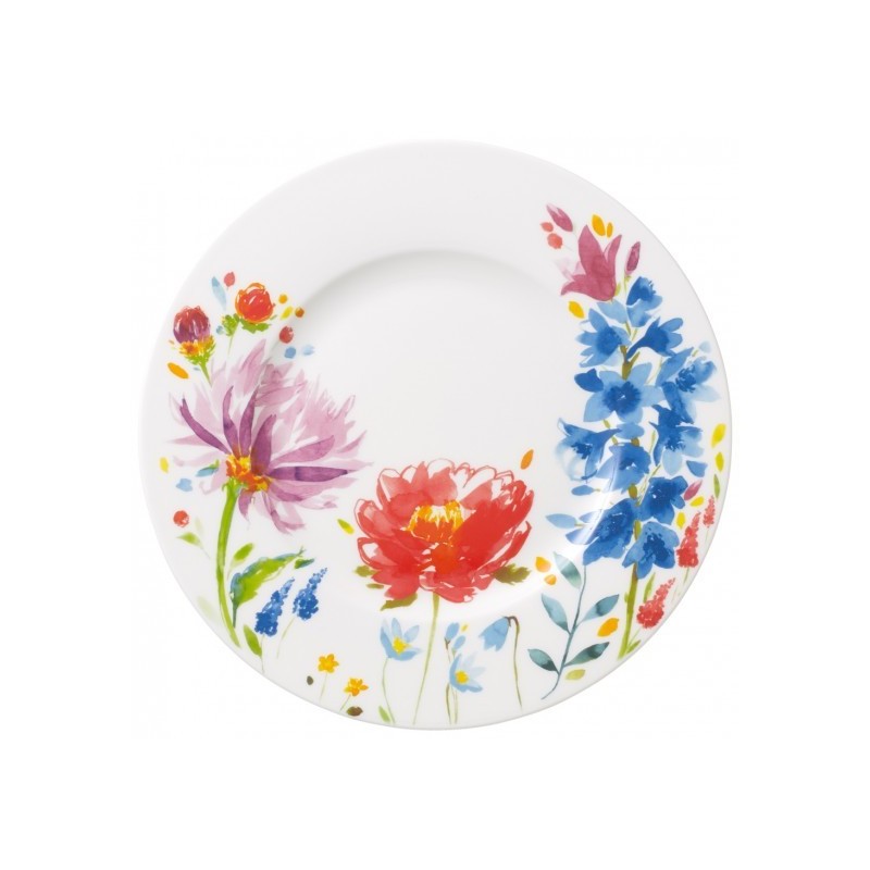 Villeroy & Boch Anmut Flowers Salad Plate 22 cm Set 6 Pcs