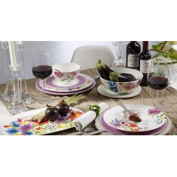 Villeroy & Boch Anmut Flowers Salad Plate 22 cm Set 6 Pcs