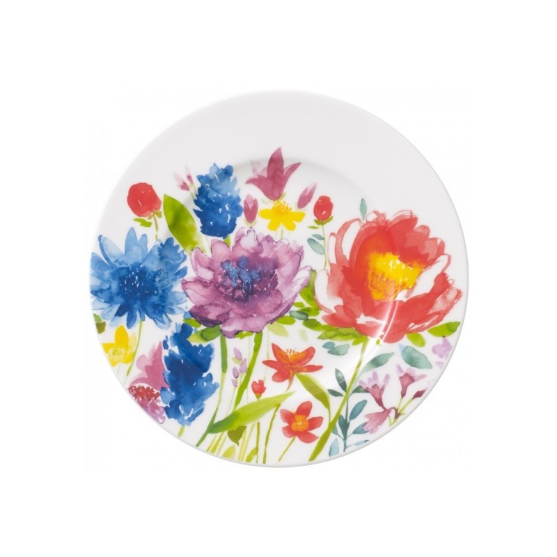 Villeroy & Boch Anmut Flowers Bread Plate 16 cm Set 6 Pcs