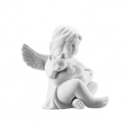 Rosenthal Angel with Cat Small